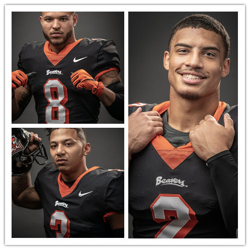 Youth Oregon State Beavers Custom Nike Black Retro 2001 CLASSIC THROWBACK Football Jersey