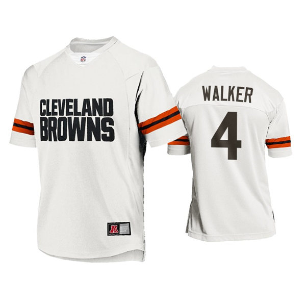 Mens Cleveland Browns #4 Anthony Walker Nike 2021 Special White New Season Limited Jersey