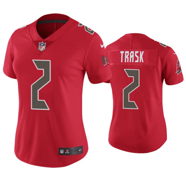 Womens Tampa Bay Buccaneers #2 Kyle Trask Nike Red Color Rush Limited Jersey