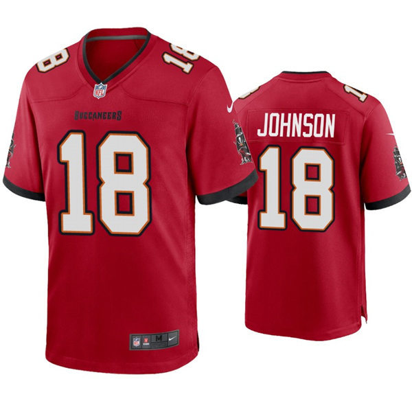 Youth Tampa Bay Buccaneers #18 Tyler Johnson Nike Red Limited Jersey