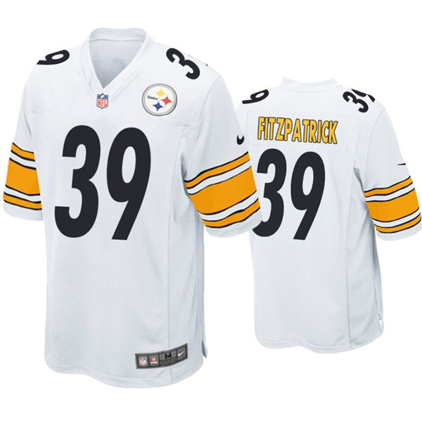 Youth Pittsburgh Steelers #39 Minkah Fitzpatrick Nike White Limited Jersey