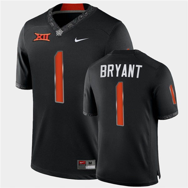 Mens Oklahoma State Cowboys #1 Dez Bryant  Nike Black College Football Jersey