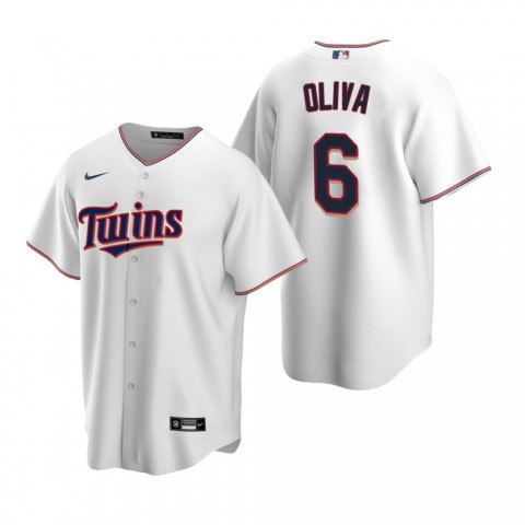 Youth Minnesota Twins #6 Tony Oliva Nike White Home Cool Base Jersey