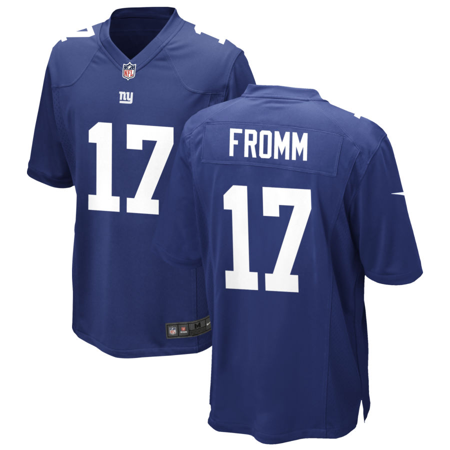 Yout New York Giants #17 Jake Fromm Nike Royal Limited Jersey