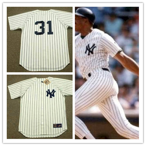 Mens New York Yankees #31 DAVE WINFIELD 1984 Majestic Cooperstown Home Jersey