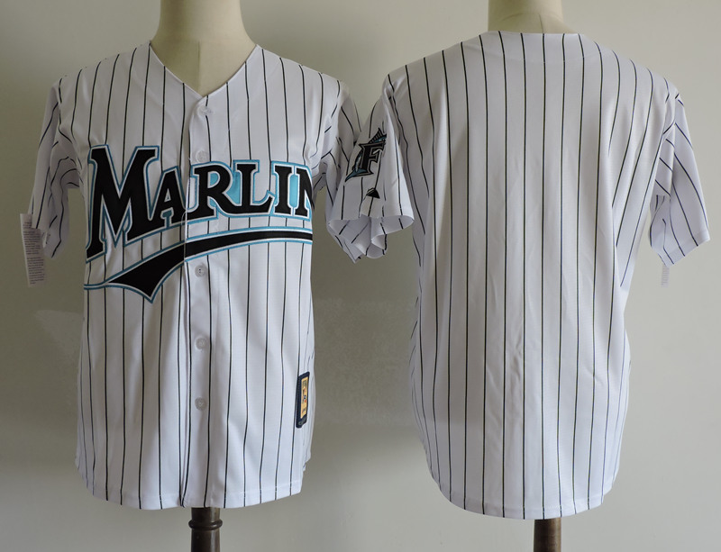 Men's Florida Miami Marlins Sewn MLB Blank Baseball Jersey