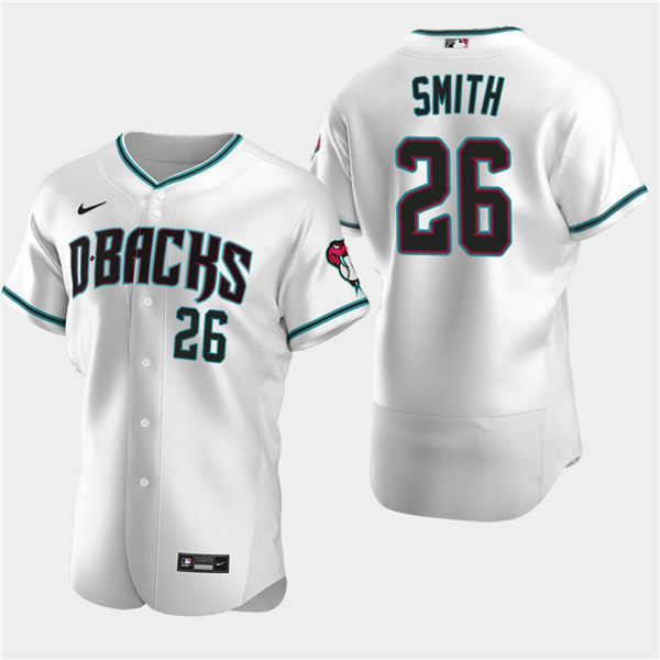 Arizona Diamondbacks Pavin Smith #26 Authentic Alternate White Jersey Men's