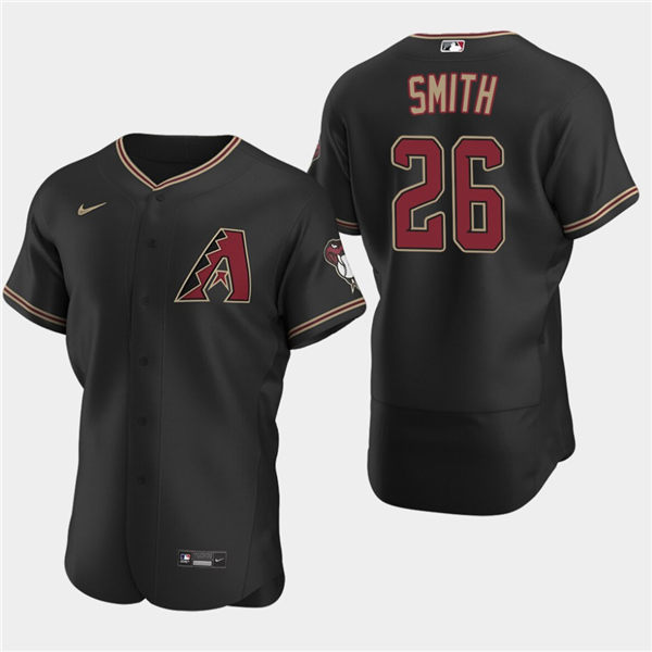 Arizona Diamondbacks Pavin Smith #26 Authentic Alternate Black Jersey Men's