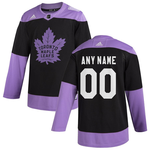 Toronto Maple Leafs adidas Hockey Fights Cancer Custom Practice Jersey