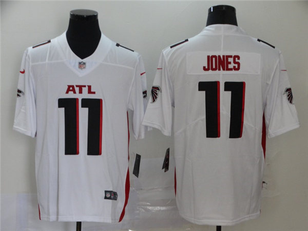 Men's Atlanta Falcons #11 Julio Jones Nike White Vapor Football Jersey
