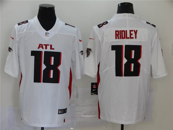 Men's Atlanta Falcons #18 Calvin Ridley Nike White Vapor Football Jersey