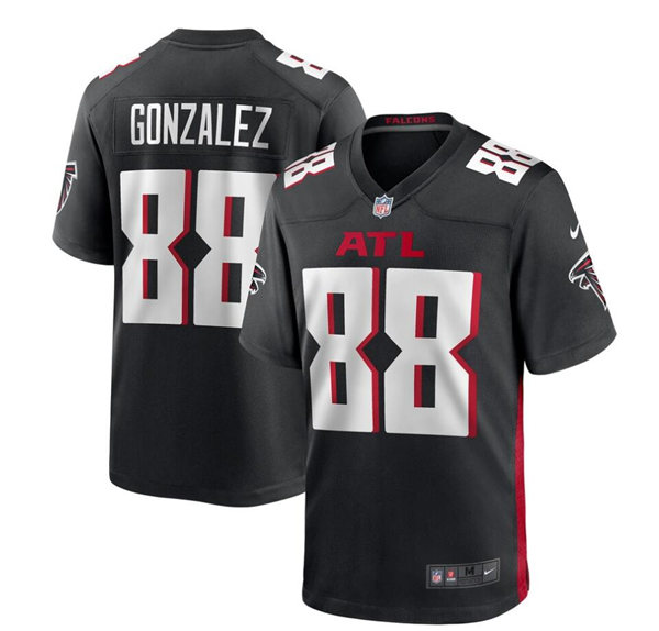 Men's Atlanta Falcons Retired Player #88 Tony Gonzalez Nike Black Vapor Football Jersey