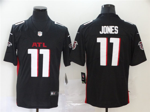 Men's Atlanta Falcons #11 Julio Jones Nike Black Vapor Football Jersey