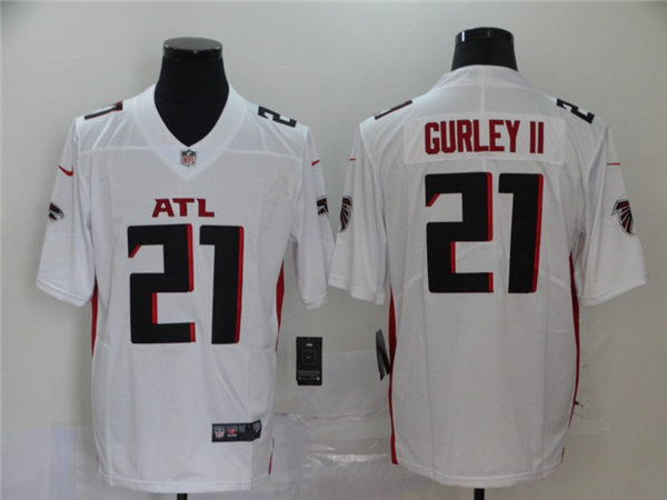 Men's Atlanta Falcons #21 Todd Gurley II Nike White Vapor Football Jersey