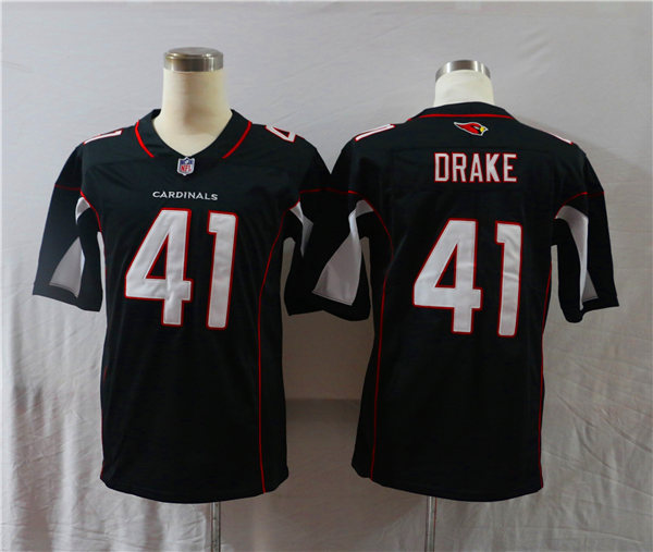 Men's Arizona Cardinals #41 Kenyan Drake Nike Alternate Black Vapor Untouchable Jersey