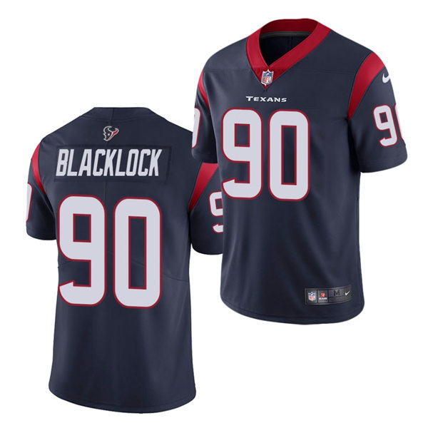 Mens Houston Texans #90 Ross Blacklock Nike Navy Color Rush Legend Jersey 