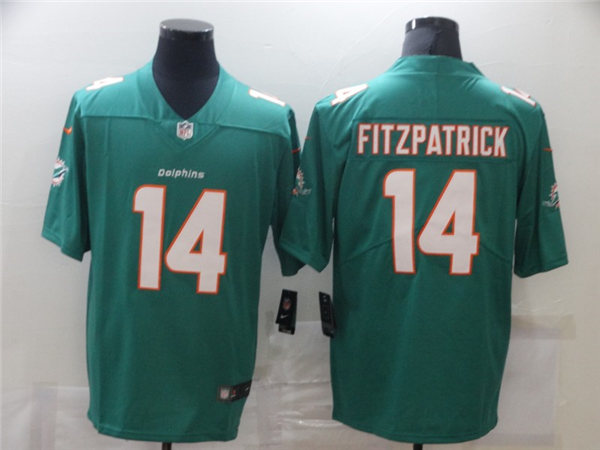 Mens Miami Dolphins #14 Ryan Fitzpatrick Nike Aqua Vapor Limited Jersey