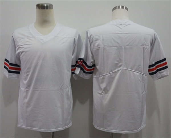 Men's Chicago Bears Blank Nike White Vapor Limited Footbll Team Jersey
