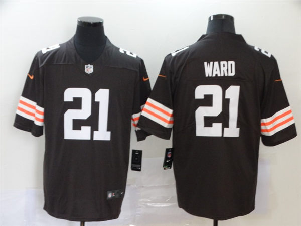 Men's Cleveland Browns #21 Denzel Ward Nike Brown Legend Player Jersey