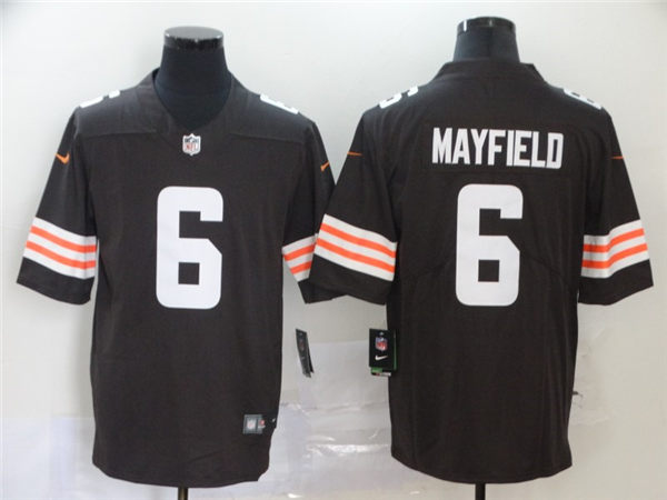 Men's Cleveland Browns #6 Baker Mayfield Nike Brown Legend Player Jersey