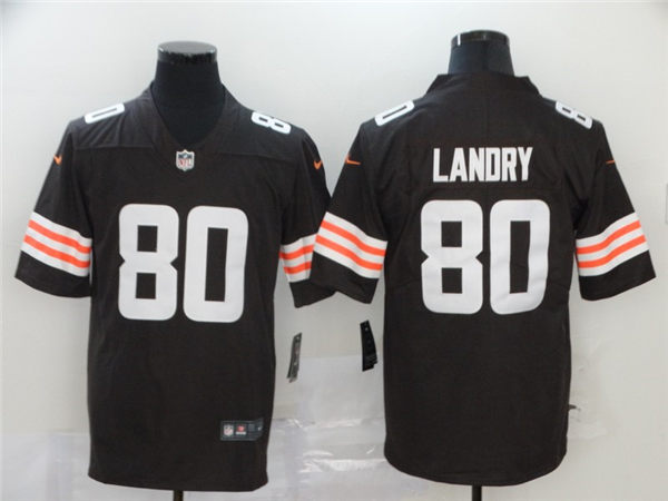 Men's Cleveland Browns #80 Jarvis Landry Nike Brown Legend Player Jersey