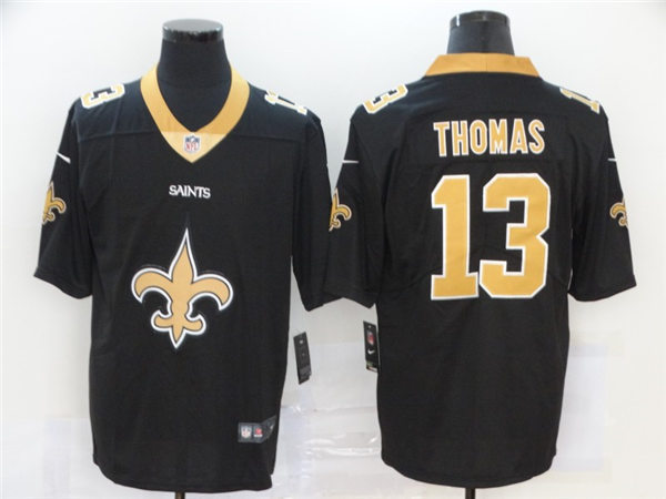 Men's New Orleans Saints #13 Michael Thomas Black Nike Team Icon Jersey 