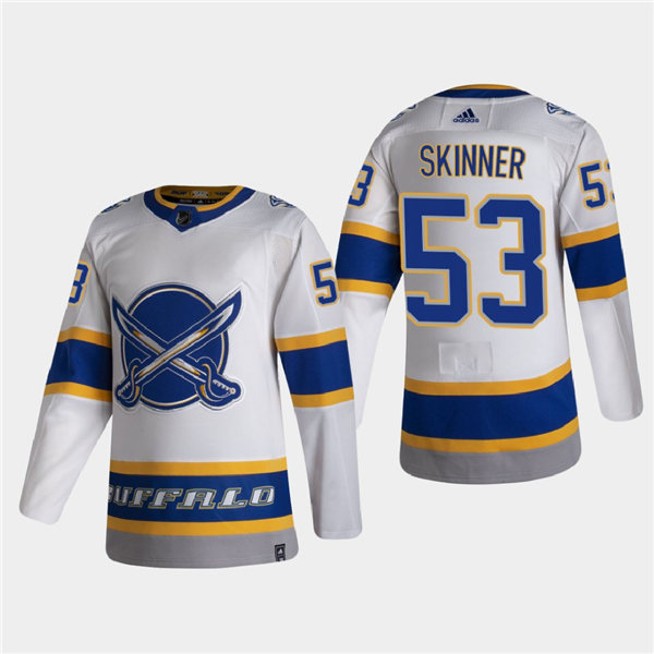 Men's Buffalo Sabres #53 Jeff Skinner Adidas 2020-21 NHL Reverse Retro Special Edition Jersey