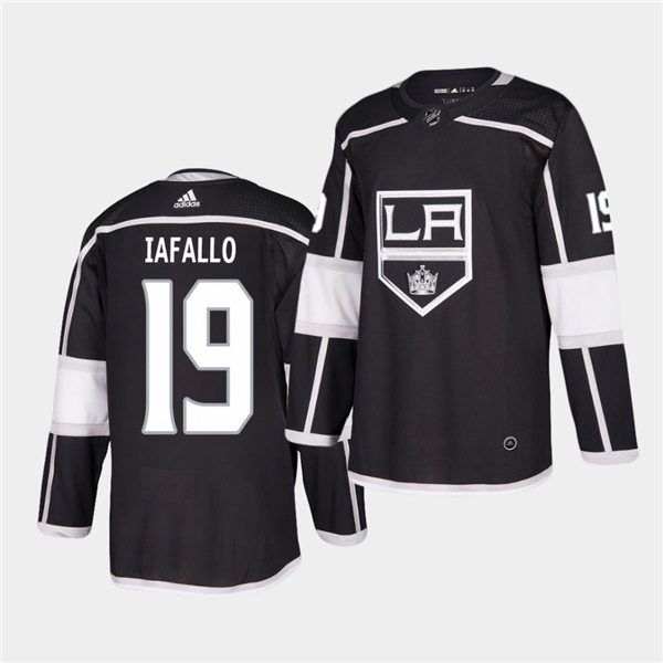 Men's Los Angeles Kings #19 Alex Iafallo adidas Black Home NHL Jersey