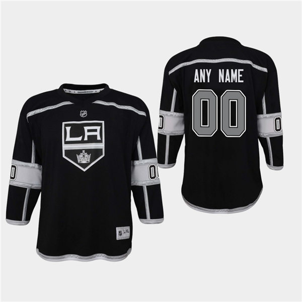 Youth Los Angeles Kings Custom Home Black NHL Jersey