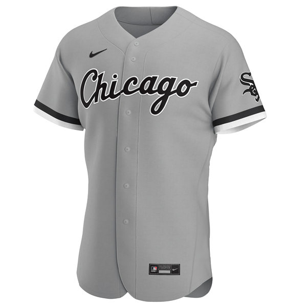 Men's Chicago White Sox Nike Grey Alternate Flex Base Custom Jersey
