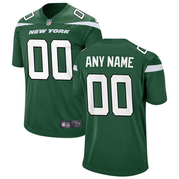 Men's New York Jets Nike Custom Green Nike NFL Vapor Limited Jersey