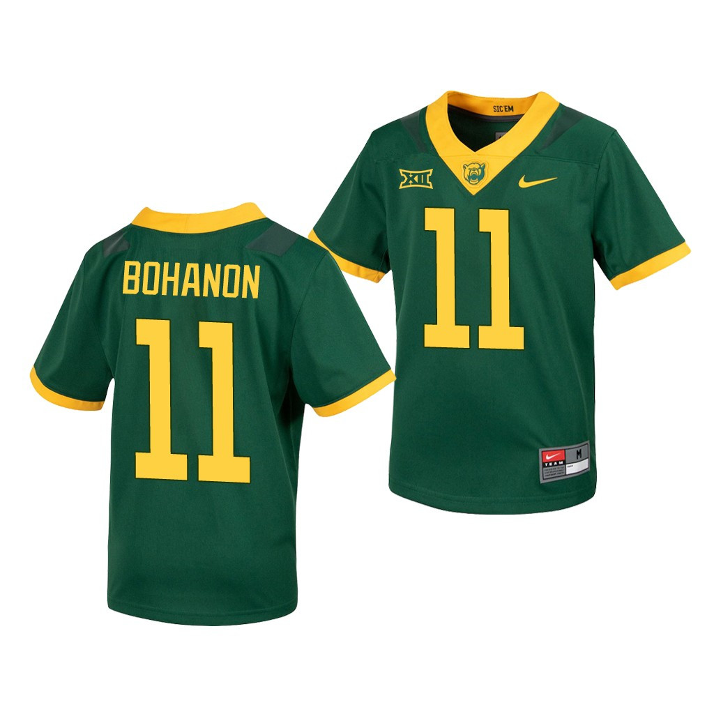 Men's Baylor Bears #11 Gerry Bohanon Nike Green Untouchable College Football Jersey