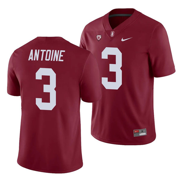 Men's Stanford Cardinal #3 Malik Antoine Nike Cardinal NCAA College Football Game Jersey