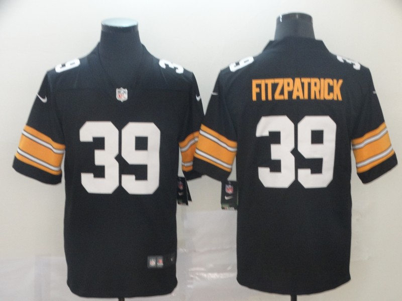 Men's Pittsburgh Steelers #39 Minkah Fitzpatrick Nike Black Alternate  Football Jersey