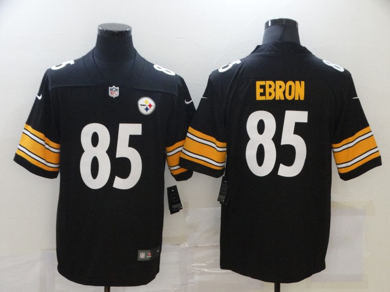 Men's Pittsburgh Steelers #85 Eric Ebron Nike Black Limited Football Jersey