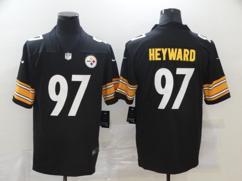 Men's Pittsburgh Steelers #97  Cameron Heyward Nike Black Limited Football Jersey