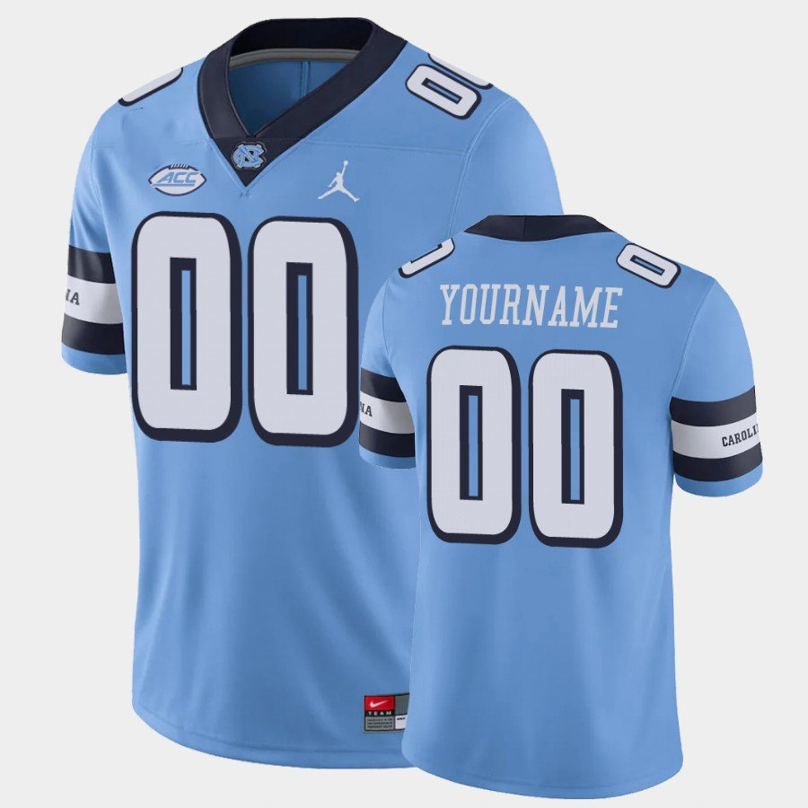 Mens Youth North Carolina Tar Heels Custom Royal Retro Untouchable College Football Jersey