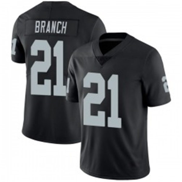 Men's Las Vegas Raiders Retired Player #21 Cliff Branch Black Vapor Untouchable Stitched NFL Nike Limited Jersey