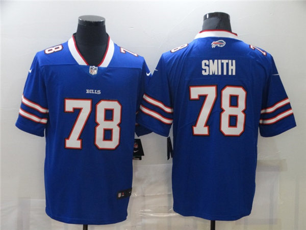 Men's Buffalo Bills Retired Player #78 Bruce Smith Nike Royal Player Game Football Jersey