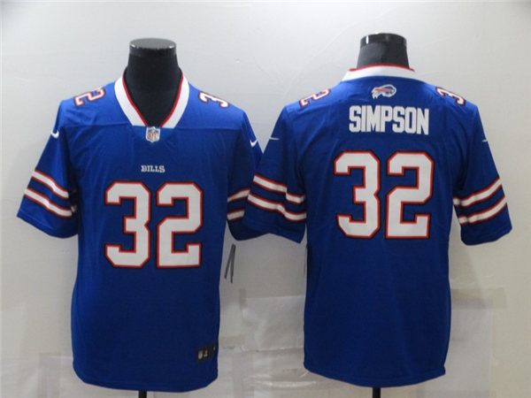 Men's Buffalo Bills Retired Player #32 O. J. Simpson Nike Royal Player Game Football Jersey