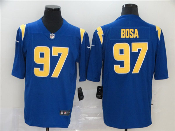 Men's Los Angeles Chargers #97 Joey Bosa Nike Royal Color Rush Vapor Limited Jersey