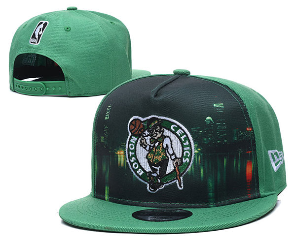 Boston Celtics Green Black Snapback Cap YD3-24 (6)