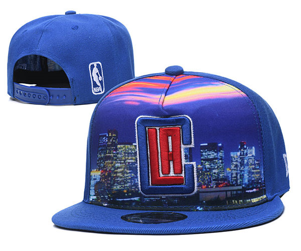 Los Angeles Clipper  NBA City Edition Snapback Cap YD3-24 (10)