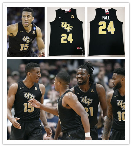 Men's Youth UCF Knights Custom Nike Black Classic Basketball Jersey