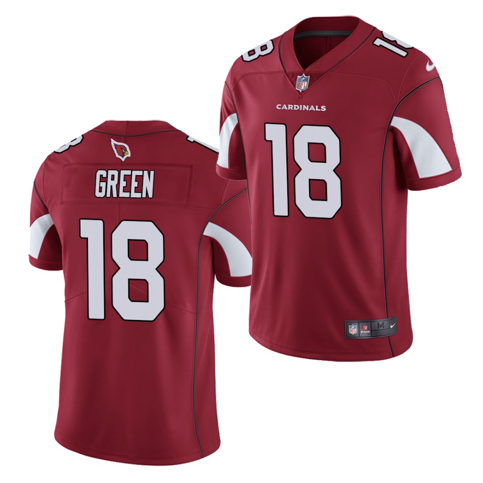 Men's Arizona Cardinals #18 A.J. Green Nike Cardinal Vapor Untouchable Jersey