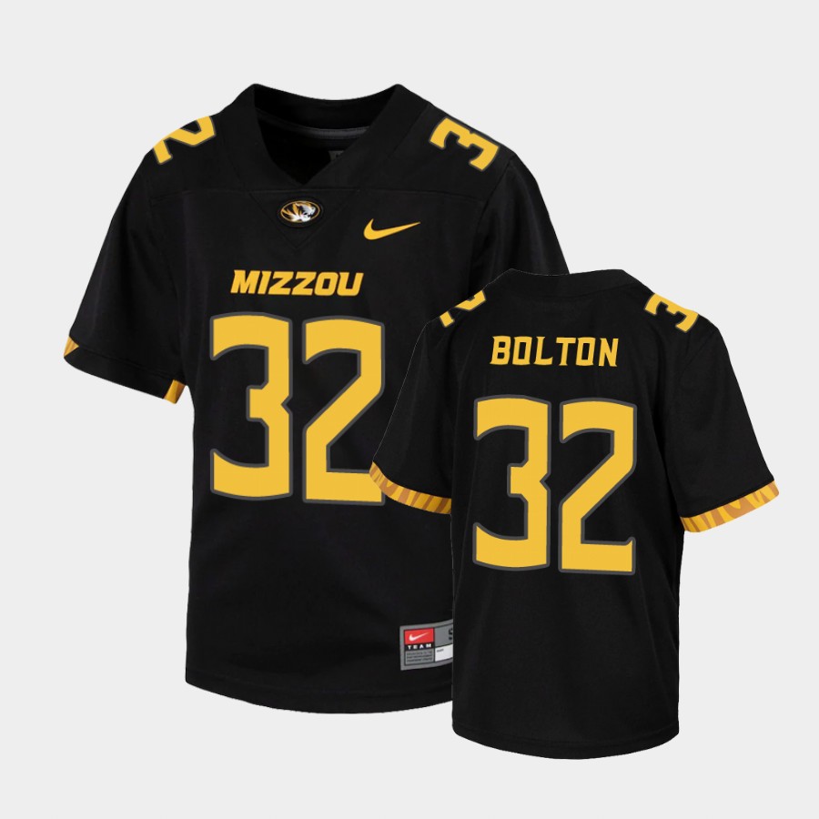 Men's Missouri Tigers #32 Nick Bolton Nike Black Football Jersey