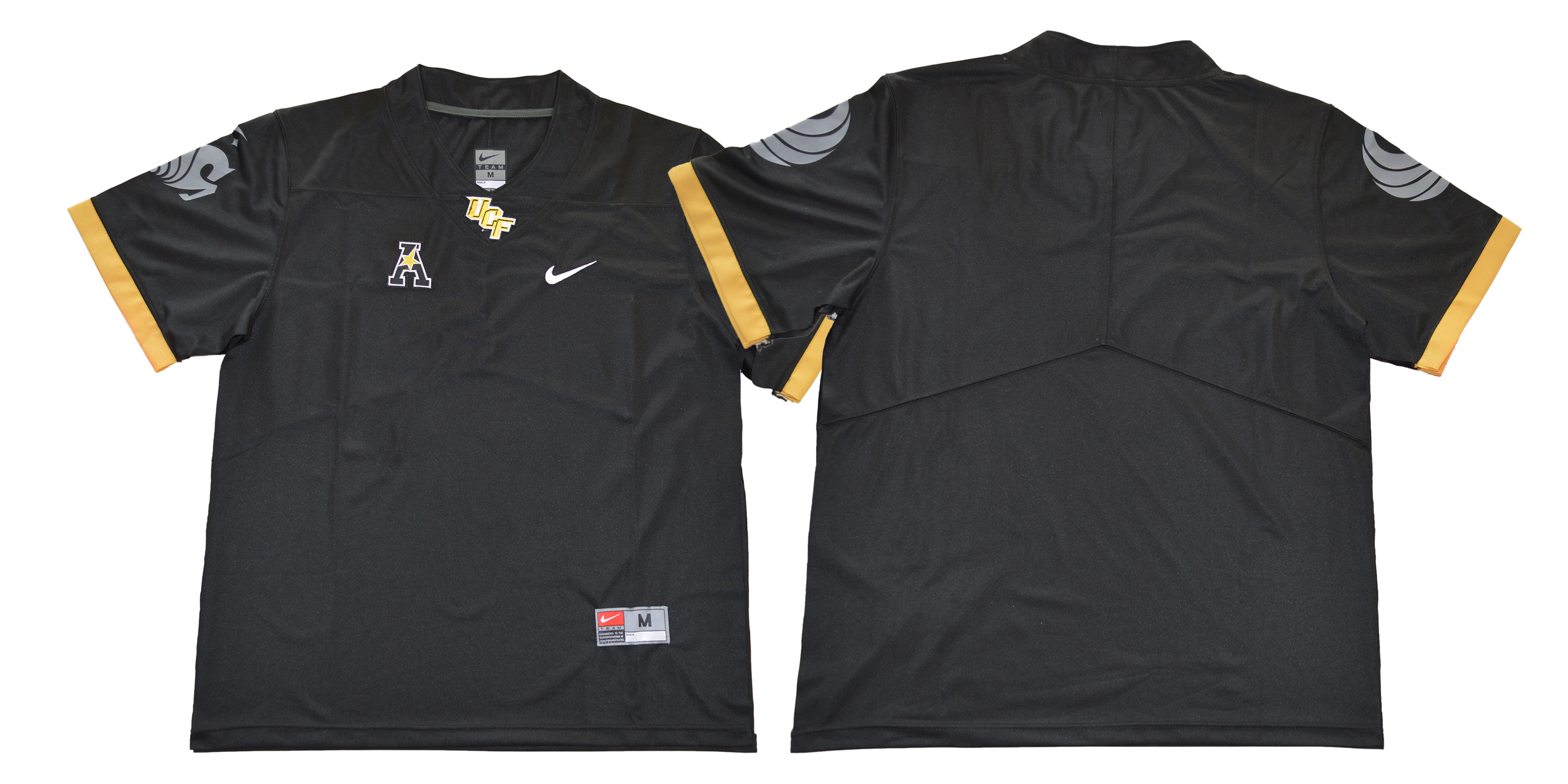 Men's UCF Knights Blank Nike Black College Football Jersey