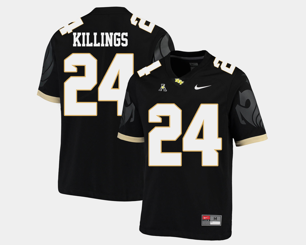 Men's UCF Knights 11 Dillon Gabriel Nike White College Football Jersey