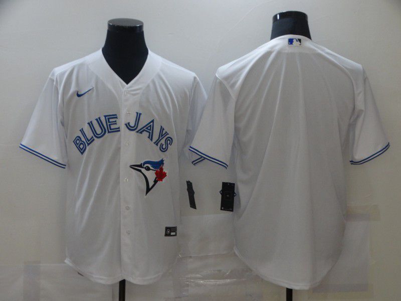 Men Toronto Blue Jays Blank Nike White Home Cool Base Jersey