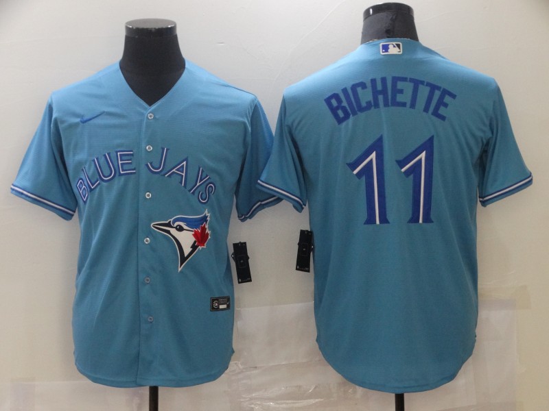 Women's Toronto Blue Jays #11 Bo Bichette Nike Powder Blue Alternate Jersey